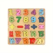 Didaktické drevene puzzle - Čísla