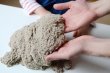 Kinetický písek prírodný 3 kg + kýblik