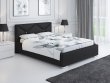 Čalúnená posteľ Modena 140/200 cm s úložným priestorom madrid - ekokoža