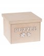 Drevený box na hračky PUZZLE1 22x22x15 cm
