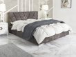 Čalúnená posteľ Vicenza 160/200 cm s úložným priestorom fuego