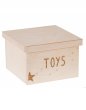 Drevený box na hračky TOYS 25x25x20 cm