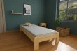 Posteľ Adam 80x200 cm + matrace Relax 10 cm + rošt ZADARMO
