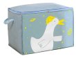 Úložný box textilný s detským motívom kačica