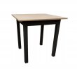 Stôl Loft 60 x 60 - čierny