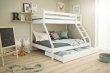 Posteľ Denis biela + matrace Optimal Comfort + rošty ZADARMO