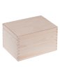 Drevená krabička z borovicového dreva – 22 × 16 × 13,5 cm