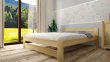 Zvýšená posteľ z masívu Halina 120x200 cm  + matrace Diana 10 cm + rošt ZADARMO