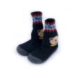Froté ponožky pre deti s gumovou podrážkou KDI 002 navy