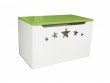 Box na hračky / hvezdy zelené
