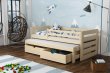 Detská posteľ s výsuvom - Vilda 90/200 cm + šuplíky