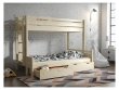 Poschodová posteľ Jára 80/120x200 cm + rošty ZADARMO