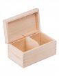 Krabička drevená  na čaj 9,5x16,5x8 cm
