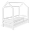 Detská posteľ domček 160x80 cm biela + rošt ZADARMO