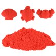 Kinetický písek 1 kg / červená