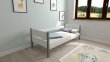 Detská posteľ Tina bielo/šedá 160 x 80 cm + rošt ZADARMO