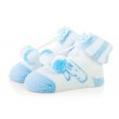 Dojčenské ponožky 0-6 mesiacov TBS044 modrá