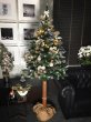 Vianočný stromček umelý s prírodný kmeňom 180 cm