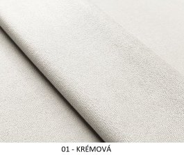 Čalouněný panel Kolo 3 cm - krémová 01