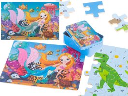 zväčšiť obrázok Detské puzzle 100ks - morské dievča