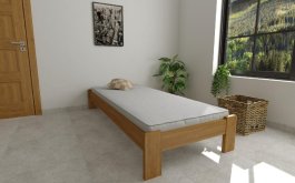 zväčšiť obrázok Posteľ Adam 200x80 cm - JELŠA + matrace Relax + rošt ZADARMO