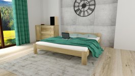 zväčšiť obrázok Posteľ z masívu Anetka 120 x 200 cm + matrac Diana 12 cm + rošt ZADARMO