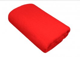 zväčšiť obrázok Osuška bavlnená Basic - červená