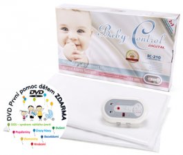 zväčšiť obrázok Monitor Baby control digital 210 2 senzorové podložky