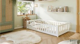 zväčšiť obrázok Postel Dona 90/200 cm + rošt ZARADMO - biela zväčšiť obrázok Postel Dona 90/200 cm + rošt ZARADMO - biela