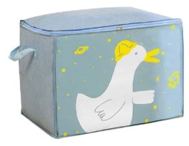 zväčšiť obrázok Úložný box textilný s detským motívom kačica