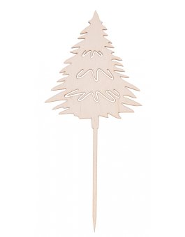 zväčšiť obrázok Vianočná drevená dekorácia - Stromček