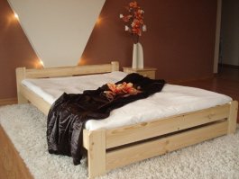 zväčšiť obrázok Posteľ Euro 180x200 cm + matrac PUR + rošt zväčšiť obrázok Posteľ Euro 180x200 cm + matrac PUR + rošt