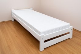 zväčšiť obrázok Zvýšená postel z masívu Halle biela 90x200 cm + rošt ZADARMO zväčšiť obrázok Zvýšená postel z masívu Halle biela 90x200 cm + rošt ZADARMO