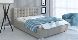 zväčšiť obrázok Čalúnená posteľ Napoli 160/200 cm s úložným priestorom jasmine 