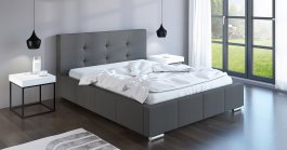 zväčšiť obrázok Čalúnená posteľ Trento 160/200 cm s úložným priestorom jasmine