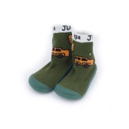 zväčšiť obrázok Froté ponožky pre deti s gumovou podrážkou KDI 008 zalená
