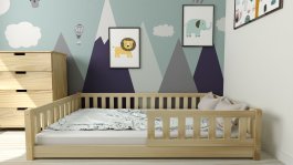 zväčšiť obrázok Posteľ Montessori Matylda 120x200 cm + rošt ZADARMO zväčšiť obrázok Posteľ Montessori Matylda 120x200 cm + rošt ZADARMO