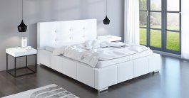 zväčšiť obrázok Čalúnená posteľ Trento 90/200 cm s úložným priestorom madrid - ekokoža