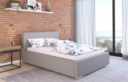 zväčšiť obrázok Čalúnená posteľ Bolzano 90/200 cm s úložným priestorom madrid - ekokoža