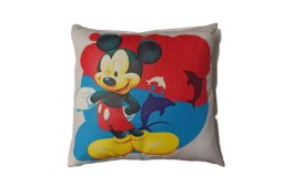 zväčšiť obrázok Detská obliečka na vankúš 40x40 cm - Mickey Mouse / biela