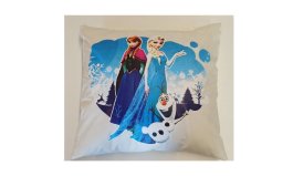 zväčšiť obrázok Detská obliečka na vankúš 40x40 cm - Frozen / krém