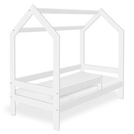 zväčšiť obrázok Detská posteľ domček 160x80 cm biela + rošt ZADARMO
