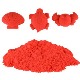 Kinetický písek 1 kg - červená