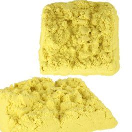 Kinetický písek 1 kg - žlutá