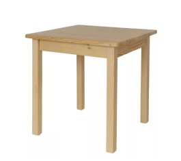 zväčšiť obrázok Stôl z masívu borovice 60x60 cm