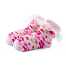 zväčšiť obrázok Dojčenské ponožky 6-12 mesiacov TBS037 ružová