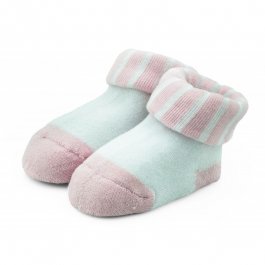 zväčšiť obrázok Dojčenské ponožky 6-12 mesiacov TBS007 - růžová
