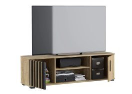 TV stolek Montana dub craft/černá 140 cm